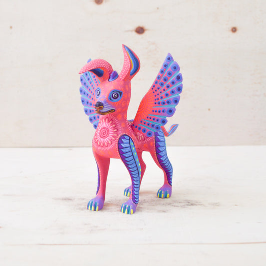 Dante Alebrije Oaxacan Wood Carving - magiamexica.com