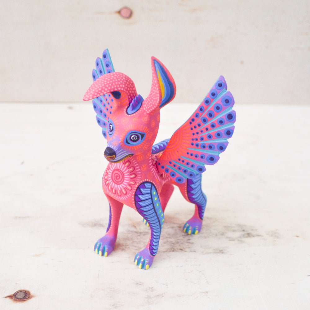 Dante Alebrije Oaxacan Wood Carving - magiamexica.com