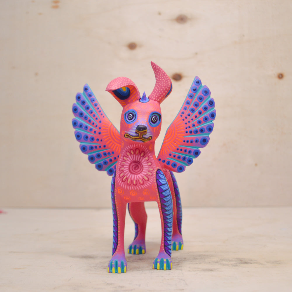 Dante Alebrije Oaxacan Wood Carving - magiamexica.com