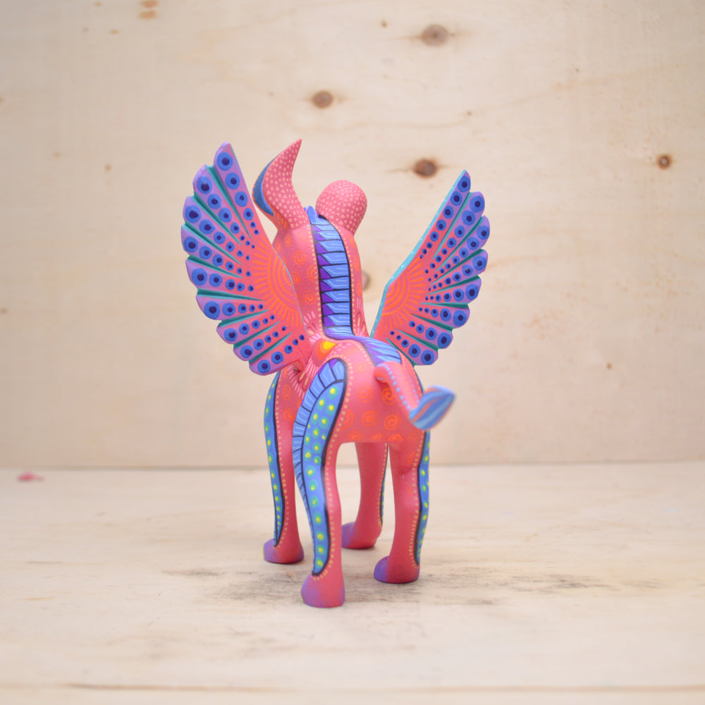 Dante Alebrije Oaxacan Wood Carving - magiamexica.com