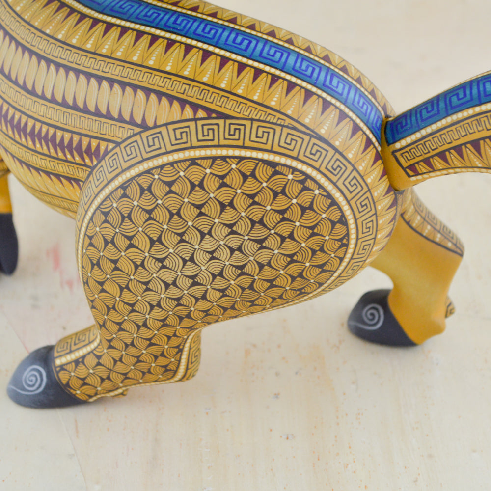 Ram Alebrije Oaxacan Wood Carving - magiamexica.com