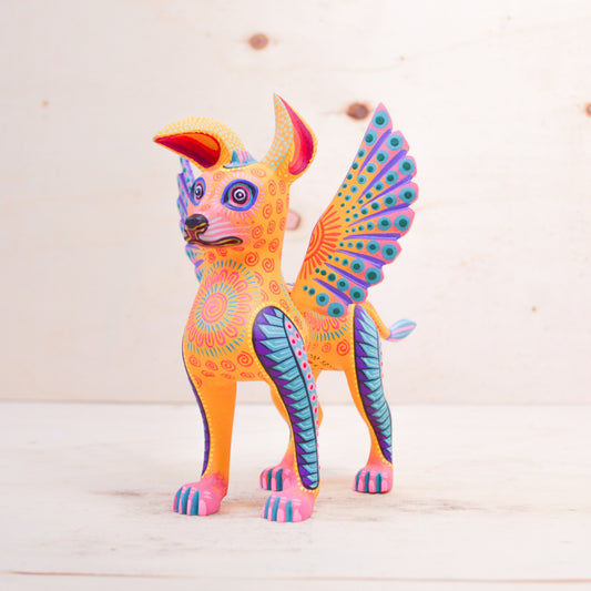 Dante Alebrije Oaxacan Wood Carving - magiamexica.com