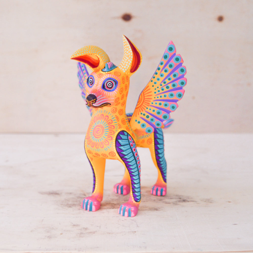 Dante Alebrije Oaxacan Wood Carving - magiamexica.com