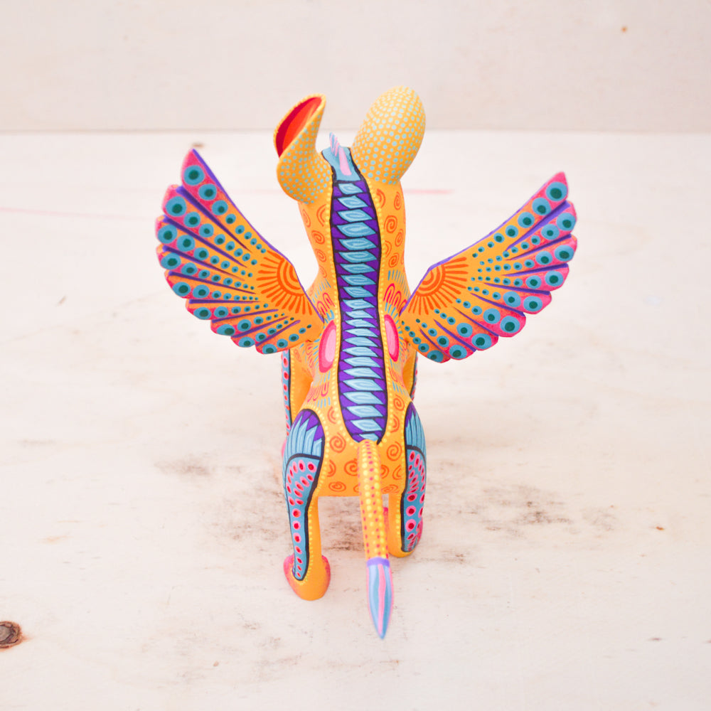 Dante Alebrije Oaxacan Wood Carving - magiamexica.com