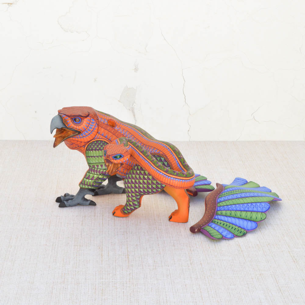 Gryphon Alebrije Oaxacan Wood Carving