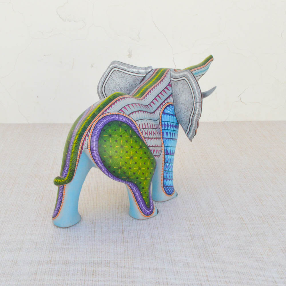 Elephant Alebrije Oaxacan Wood Carving
