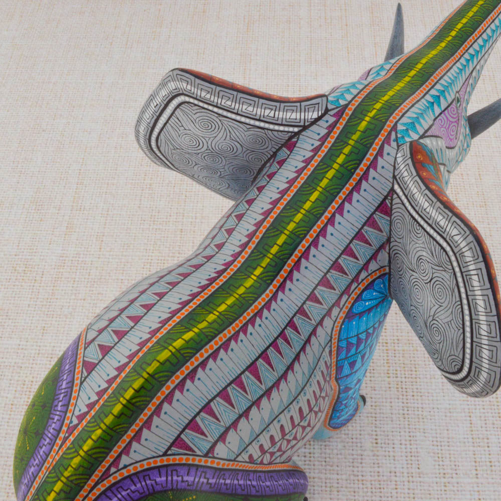 Elephant Alebrije Oaxacan Wood Carving