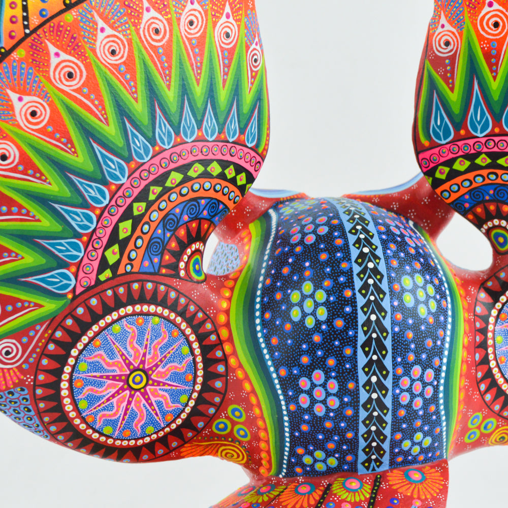 Owl Alebrije Oaxacan Wood Carving - magiamexica.com