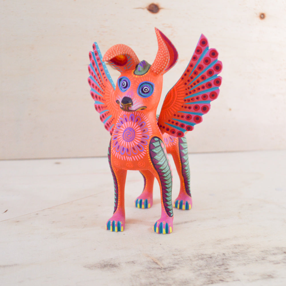 Dante Alebrije Oaxacan Wood Carving - magiamexica.com