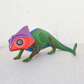 Chameleon Alebrije Oaxacan Wood Carving