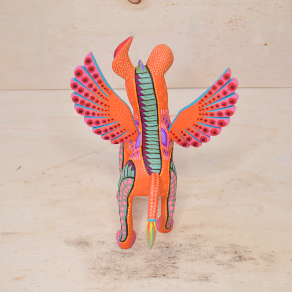 Dante Alebrije Oaxacan Wood Carving - magiamexica.com
