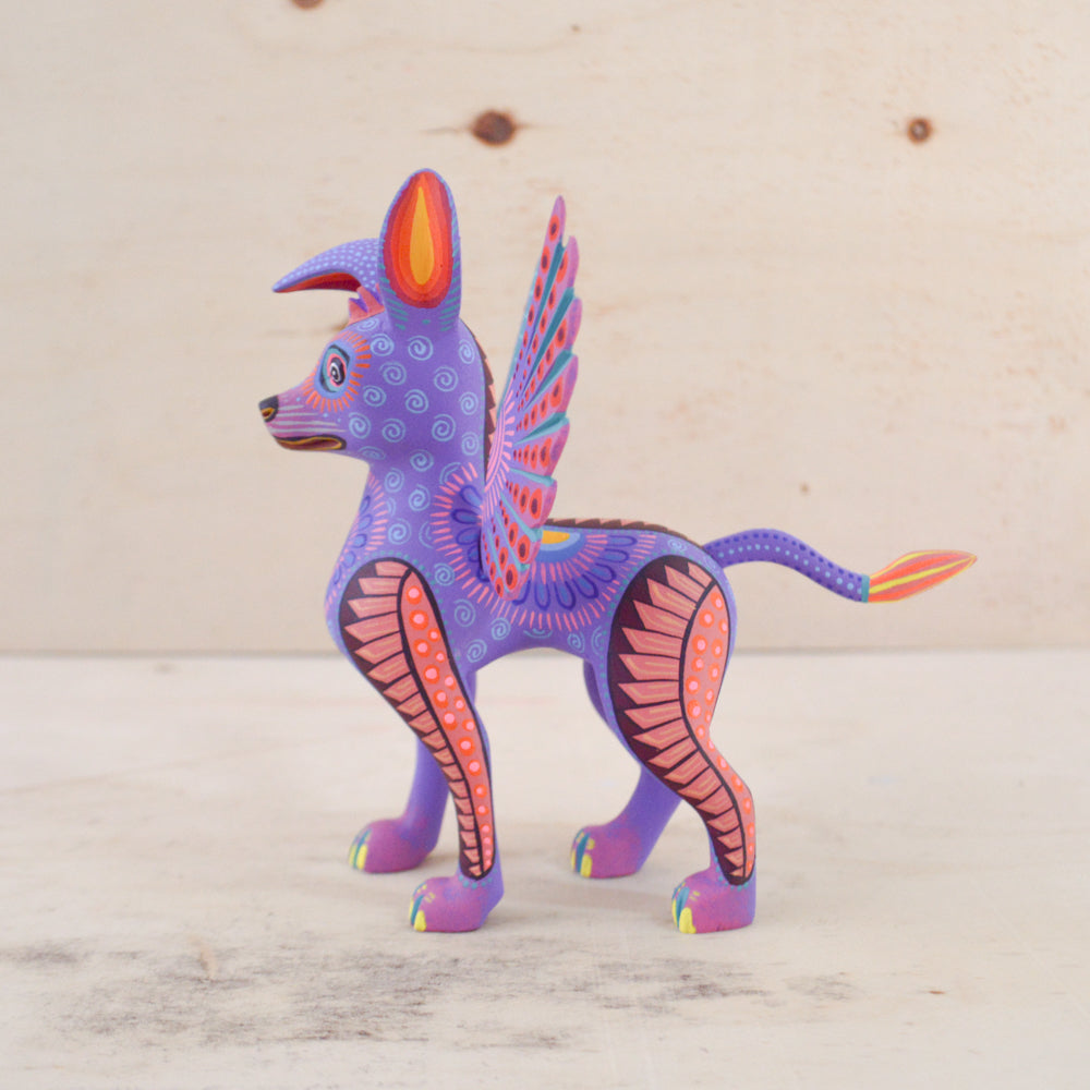 Dante Alebrije Oaxacan Wood Carving - magiamexica.com