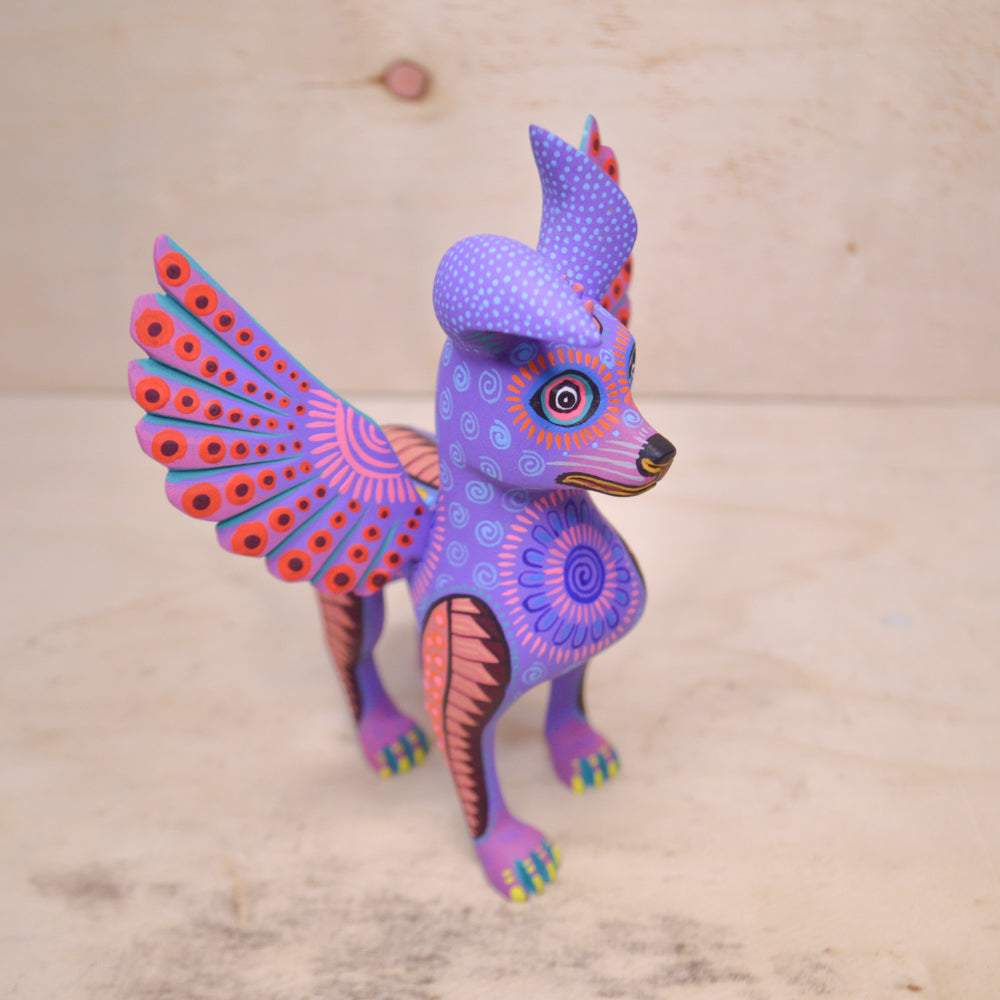 Dante Alebrije Oaxacan Wood Carving - magiamexica.com