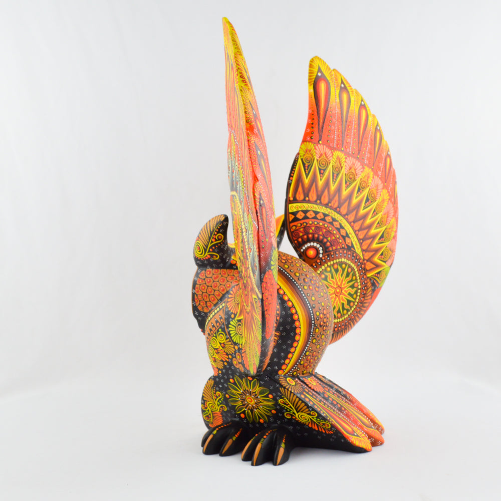 Owl Alebrije Oaxacan Wood Carving - magiamexica.com
