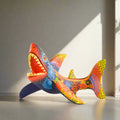 Shark Alebrije Oaxacan Wood Carving - magiamexica.com