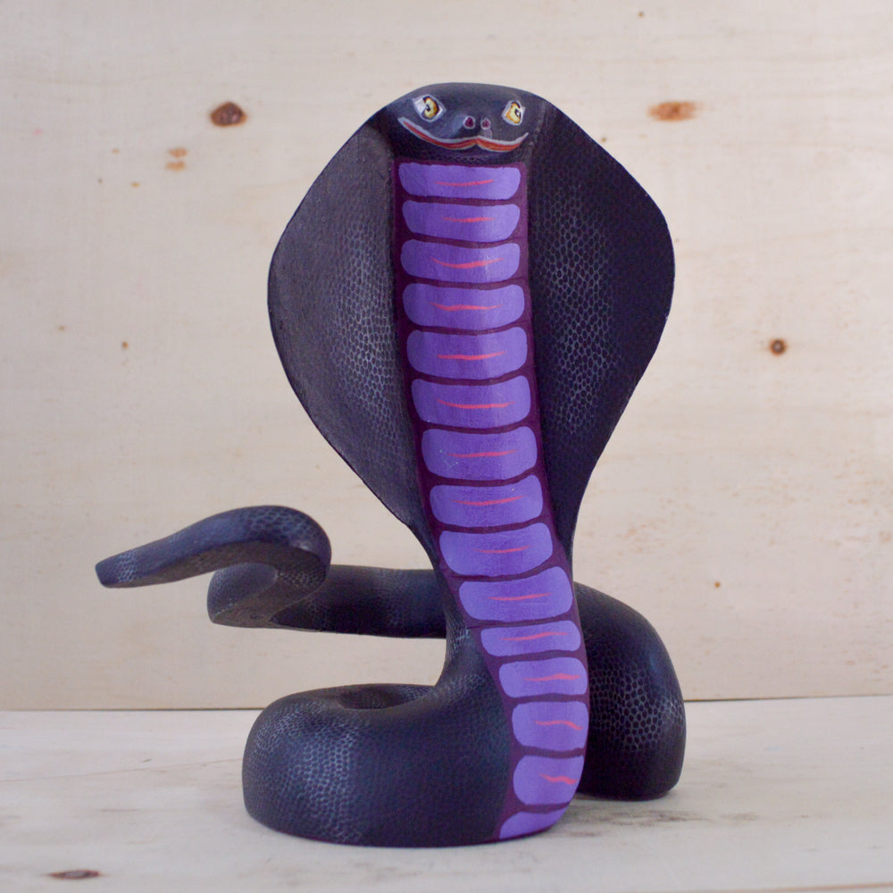 Snake Alebrije Oaxacan Wood Carving - magiamexica.com