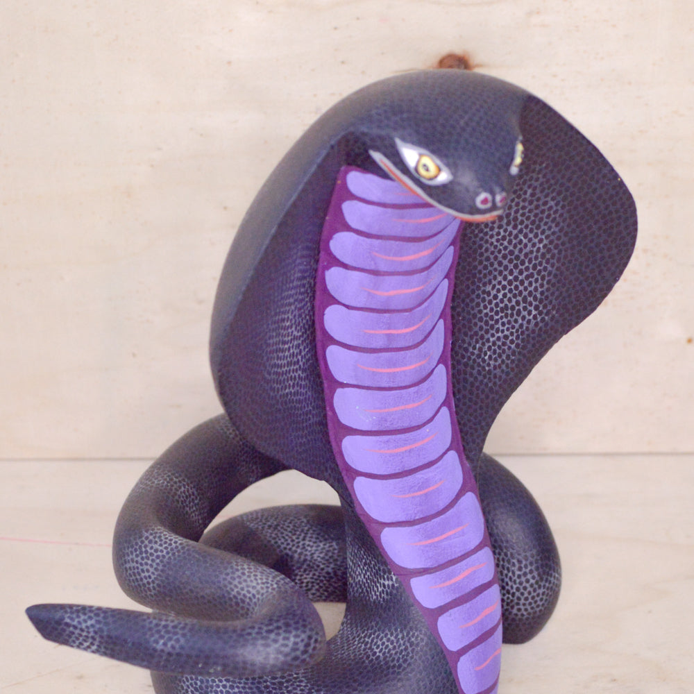 Snake Alebrije Oaxacan Wood Carving - magiamexica.com