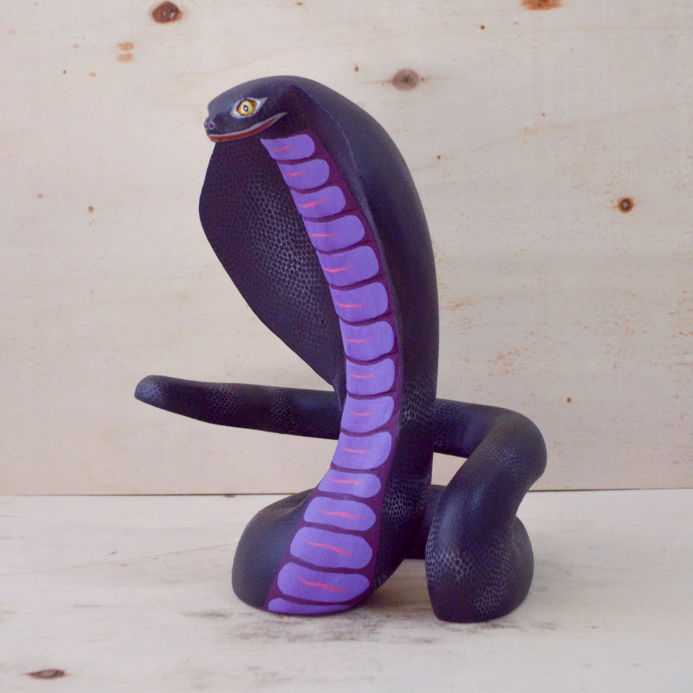 Snake Alebrije Oaxacan Wood Carving - magiamexica.com