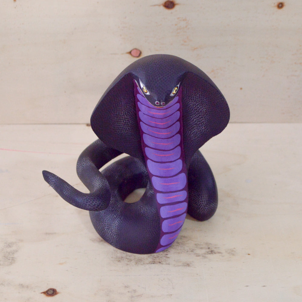 Snake Alebrije Oaxacan Wood Carving - magiamexica.com