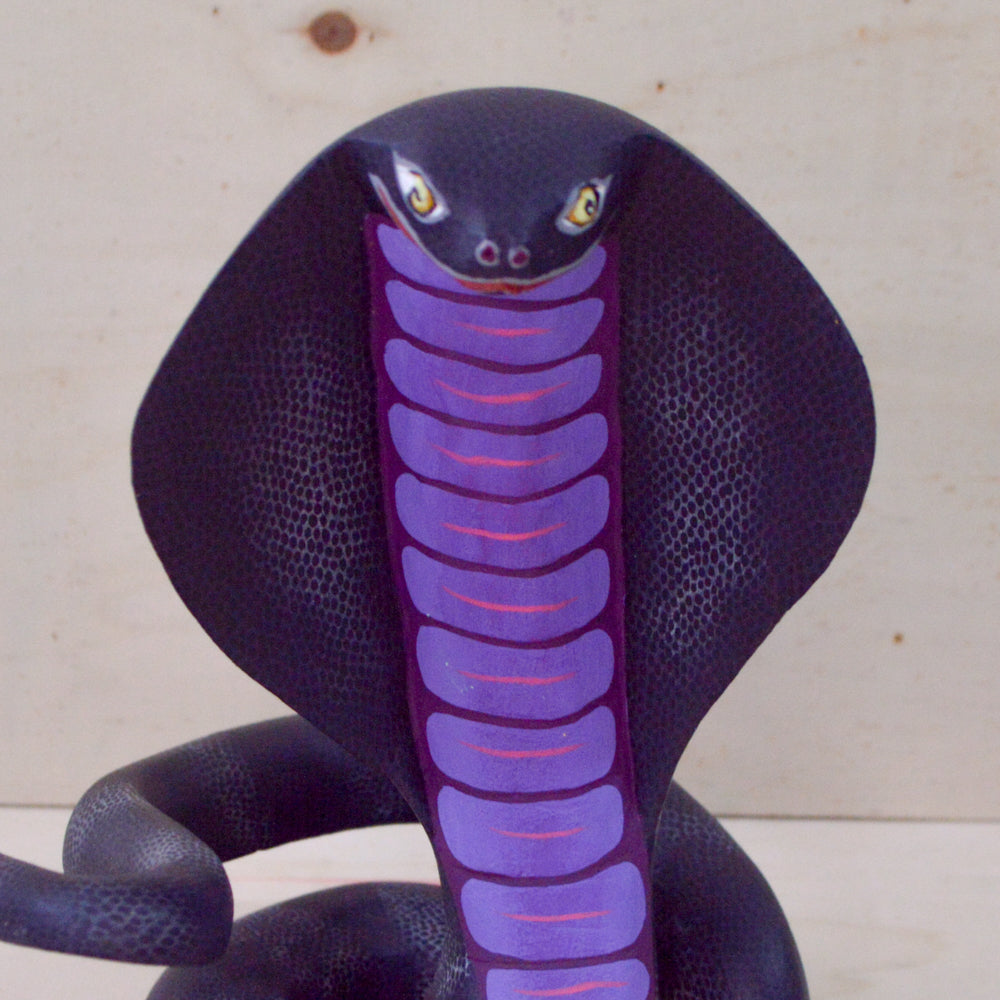 Snake Alebrije Oaxacan Wood Carving - magiamexica.com