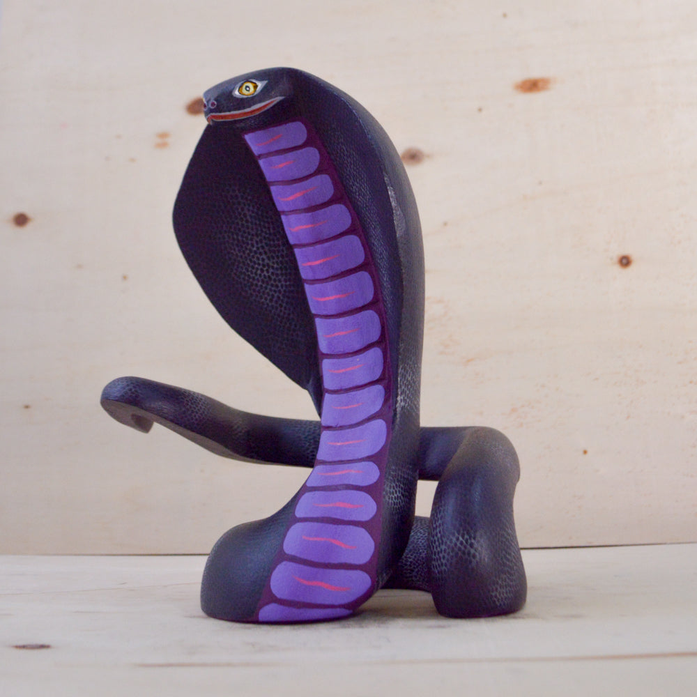 Snake Alebrije Oaxacan Wood Carving - magiamexica.com