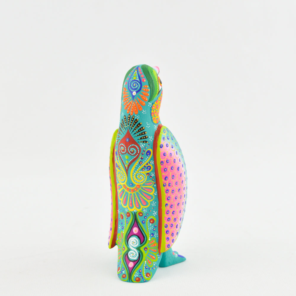 Penguin Alebrije Oaxacan Wood Carving