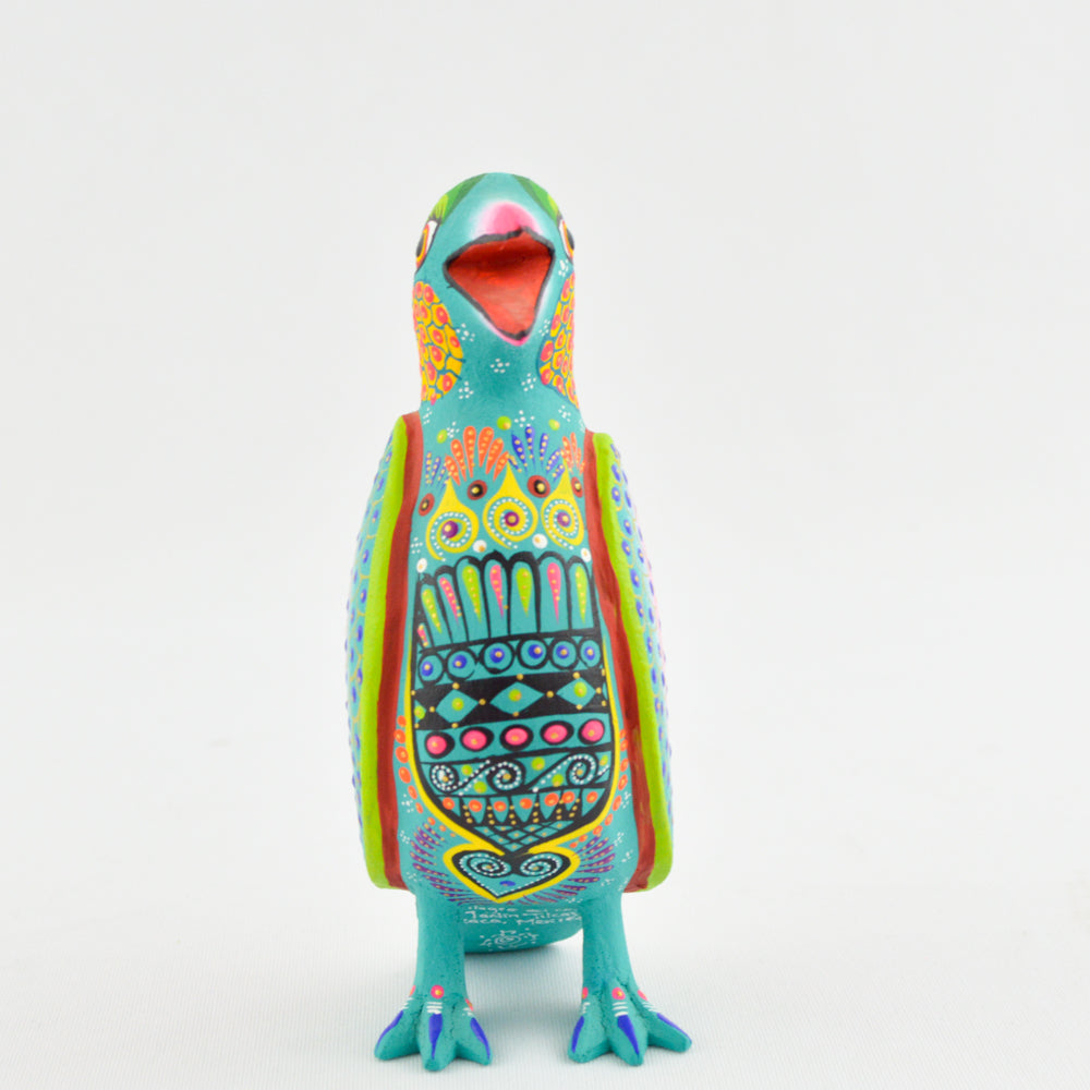 Penguin Alebrije Oaxacan Wood Carving