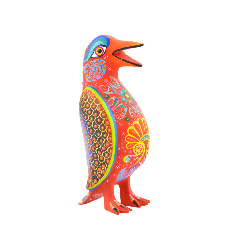 Penguin Alebrije Oaxacan Wood Carving - magiamexica.com