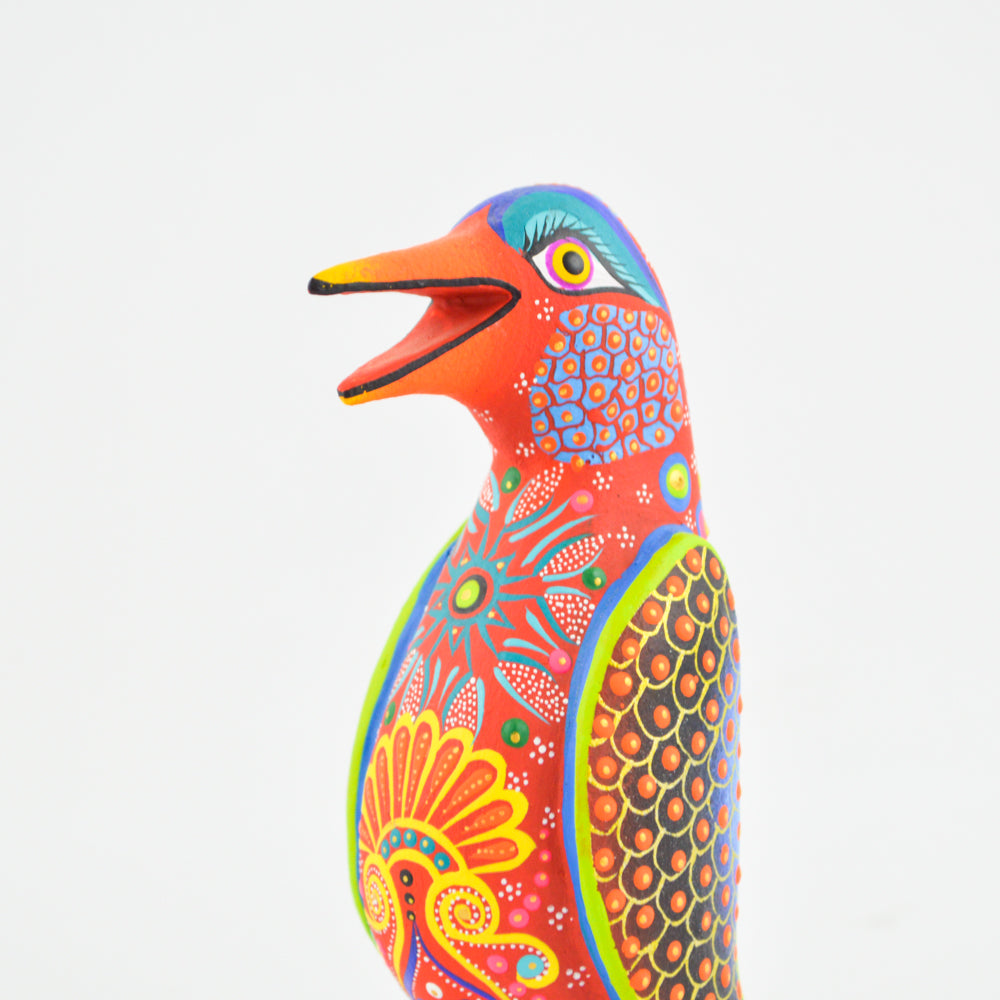 Penguin Alebrije Oaxacan Wood Carving - magiamexica.com