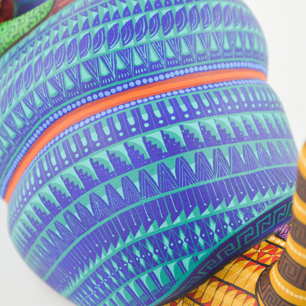 Snail Alebrije Oaxacan Wood Carving - magiamexica.com