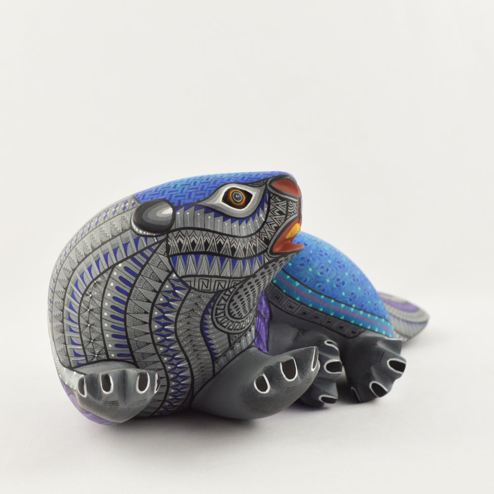 Alebrije Beaver | Oaxacan Wood Carving | Magia Mexica