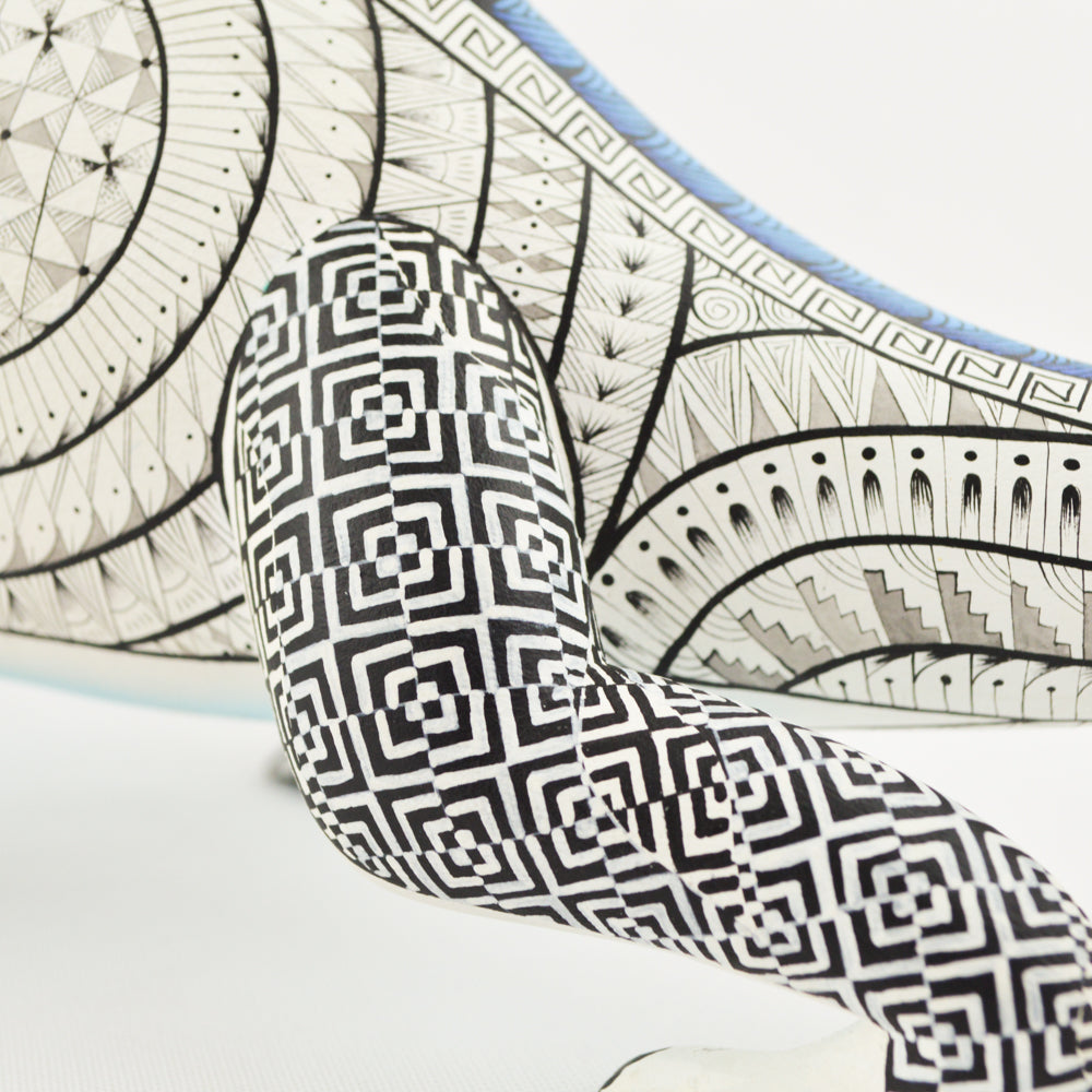 Chameleon Alebrije Oaxacan Wood Carving - magiamexica.com