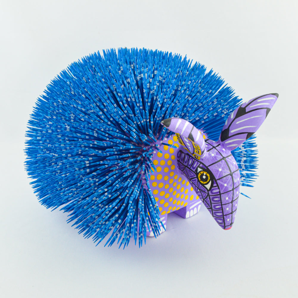 Alebrije Porcupine Oaxacan Wood Carving - magiamexica.com