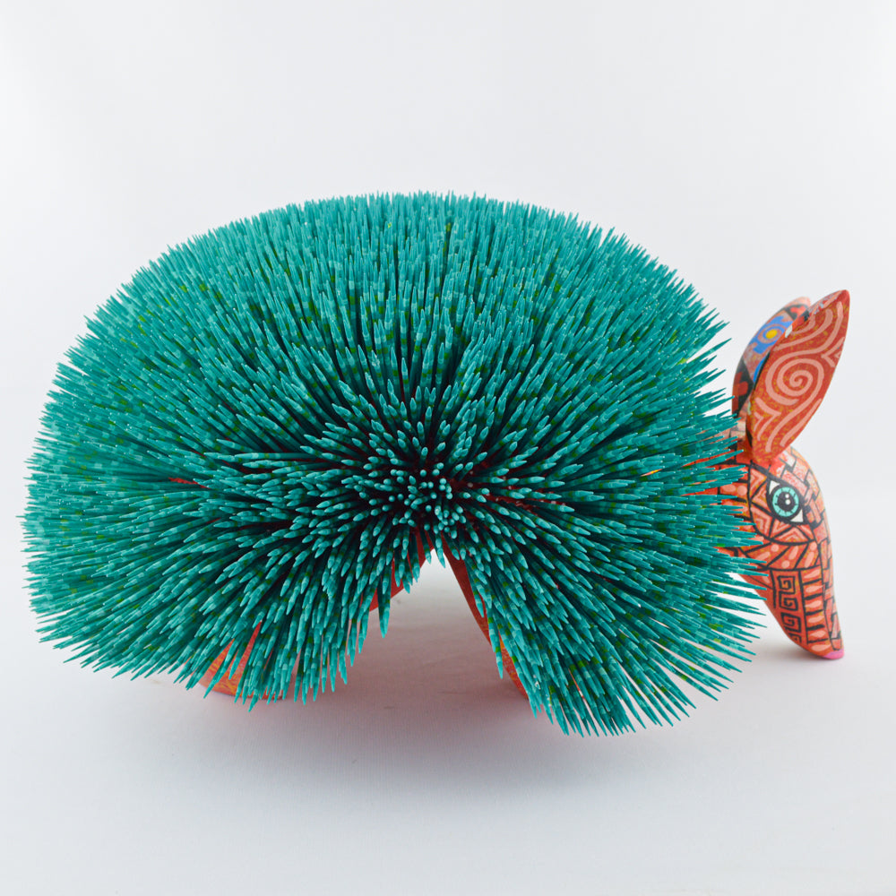 Alebrije Porcupine Oaxacan Wood Carving - magiamexica.com