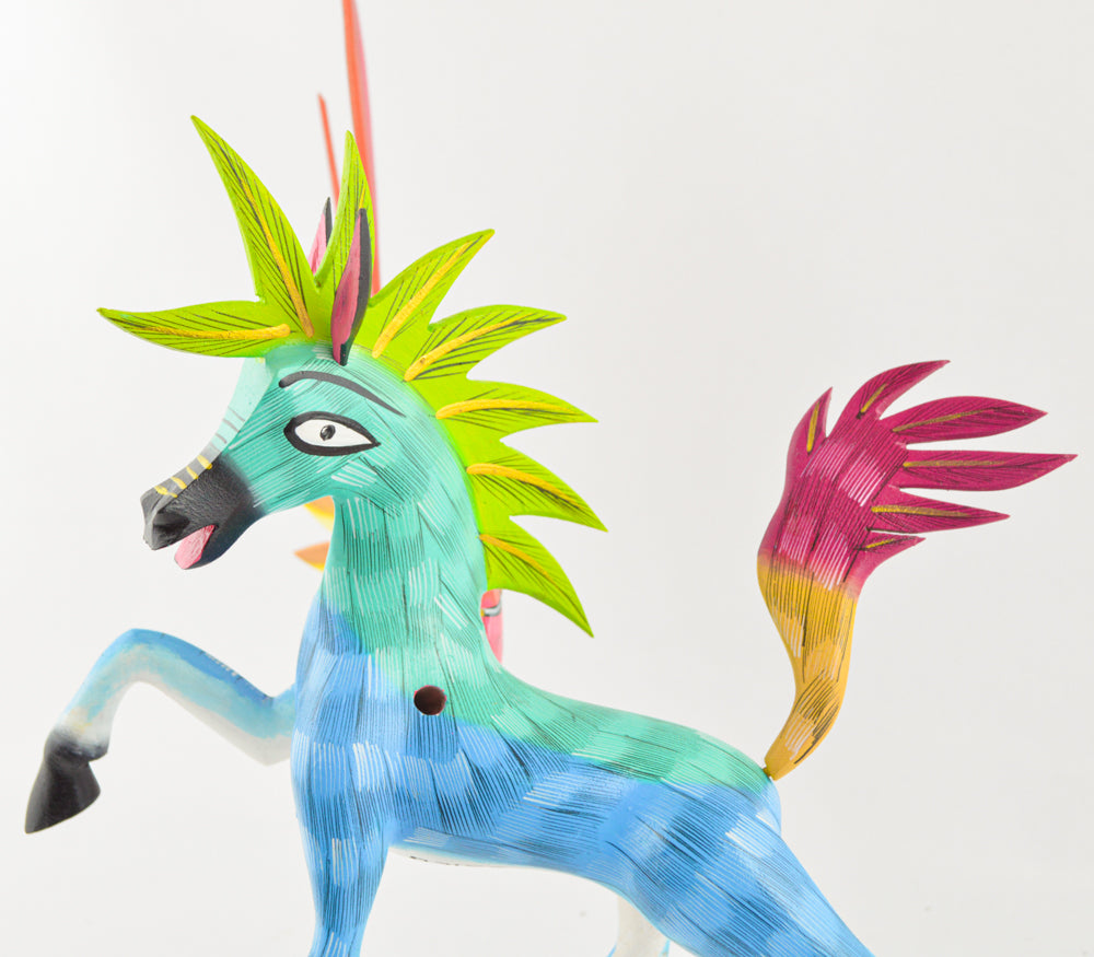 Alebrije Pegasus Oaxacan Wood Carving - magiamexica.com