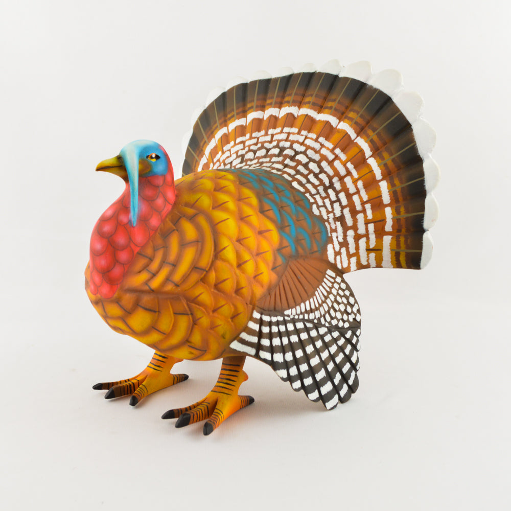 Alebrije Turkey Oaxacan Wood Carving - magiamexica.com