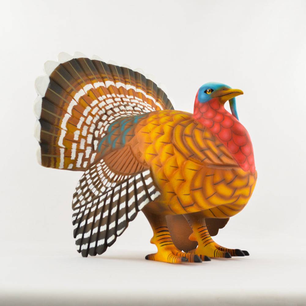 Alebrije Turkey Oaxacan Wood Carving | magiamexica.com – Magia Mexica