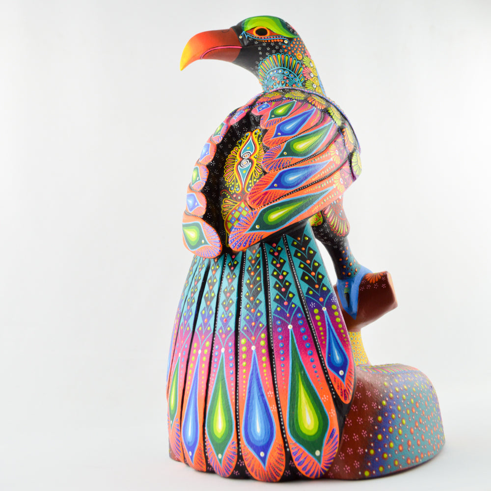 Alebrije Eagle Oaxacan Wood Carving - magiamexica.com