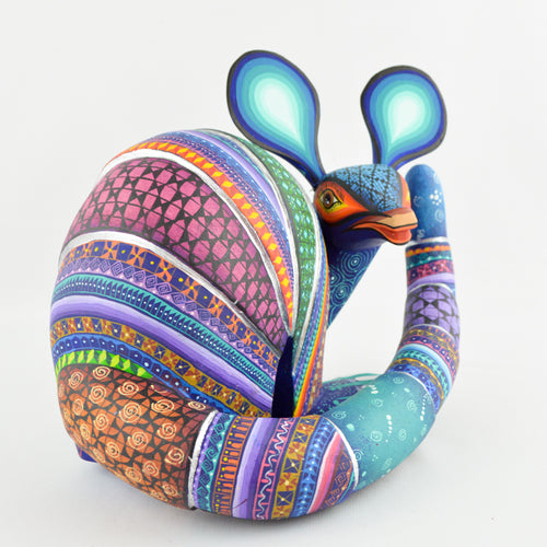 Alebrije Armadillo Oaxacan Wood Carving - magiamexica.com