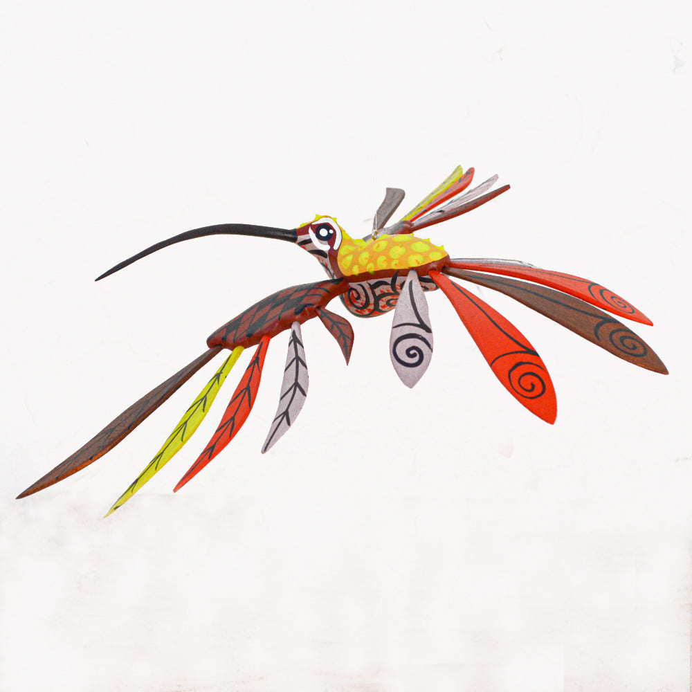 Alebrije Hummingbird Oaxacan Wood Carving - magiamexica.com
