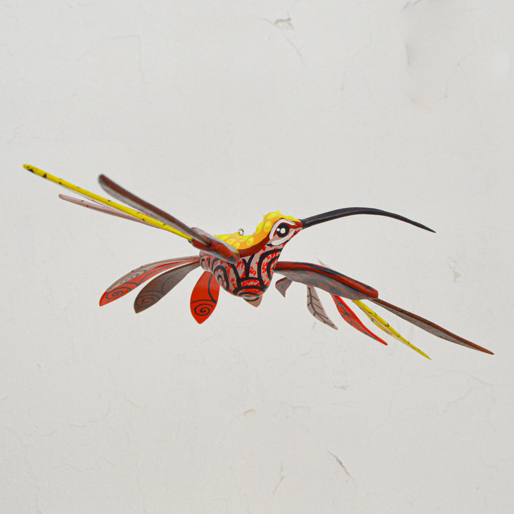 Alebrije Hummingbird Oaxacan Wood Carving - magiamexica.com