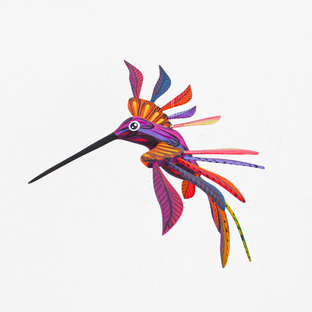 Alebrije Hummingbird Oaxacan Wood Carving - magiamexica.com