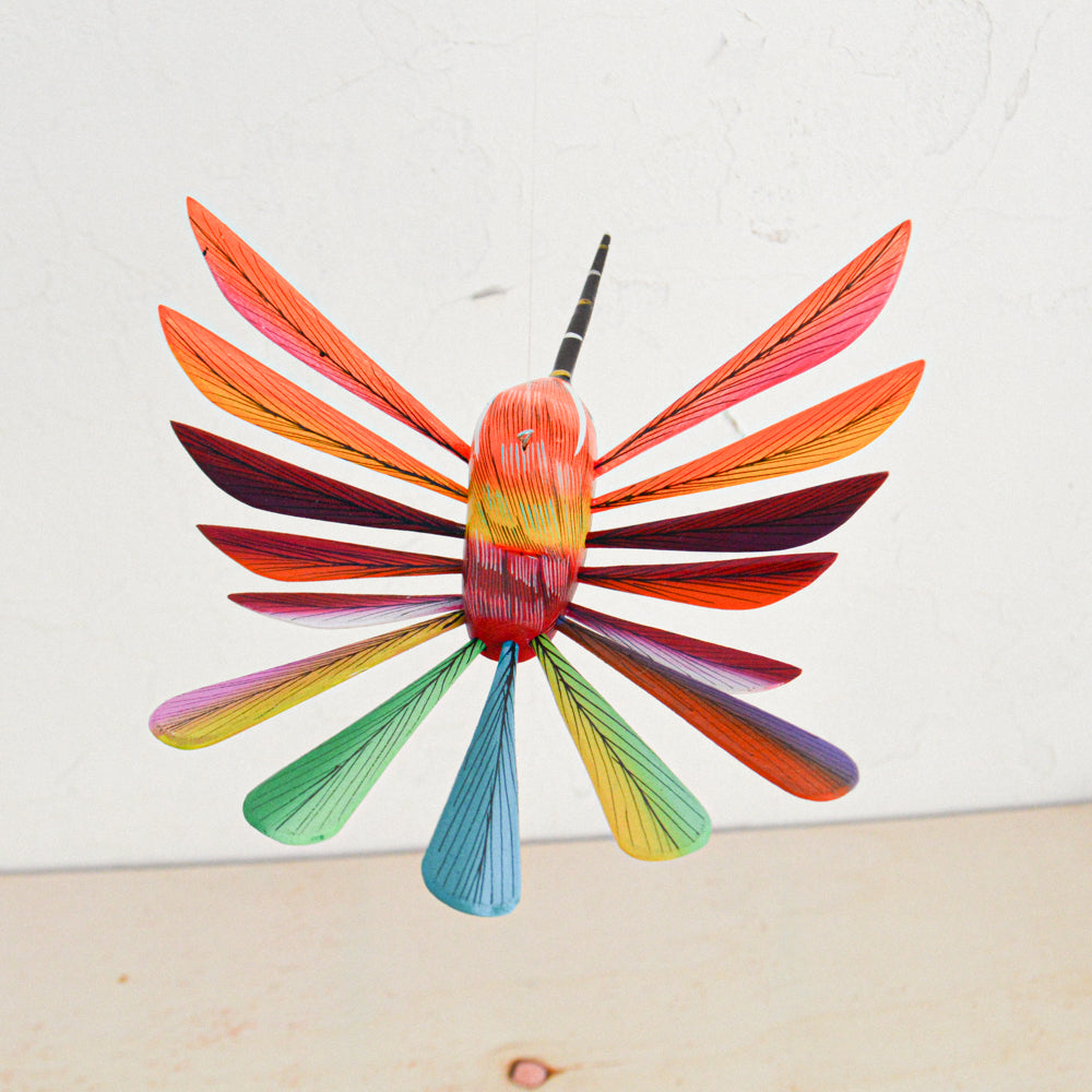 Hummingbird Alebrije Oaxacan Wood Carving