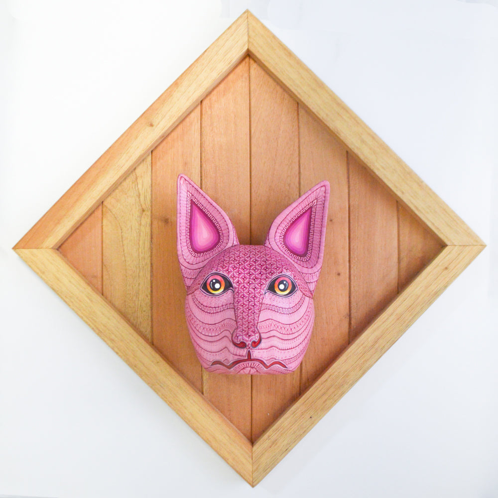 Alebrije Xoloitzcuintli Oaxacan Wood Carving - magiamexica 
