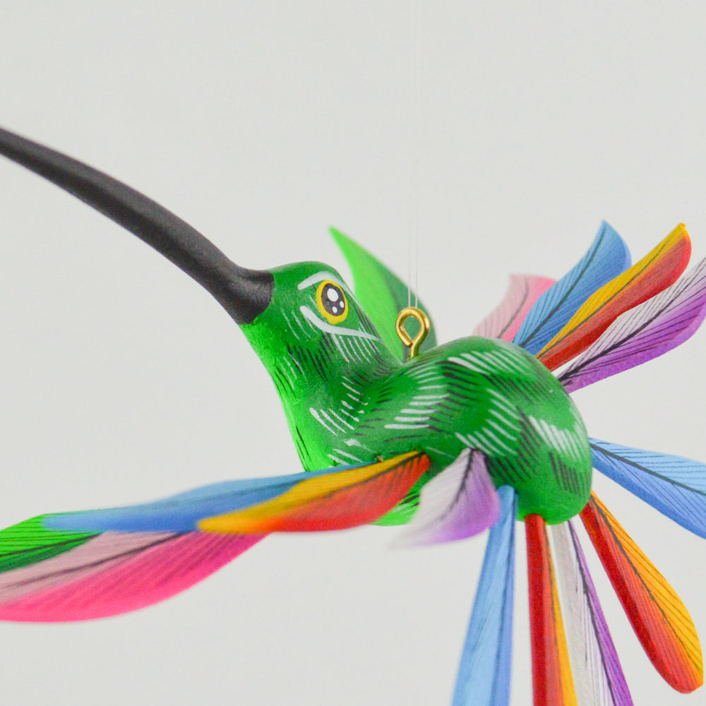 Hummingbird Alebrije Oaxacan Wood Carving