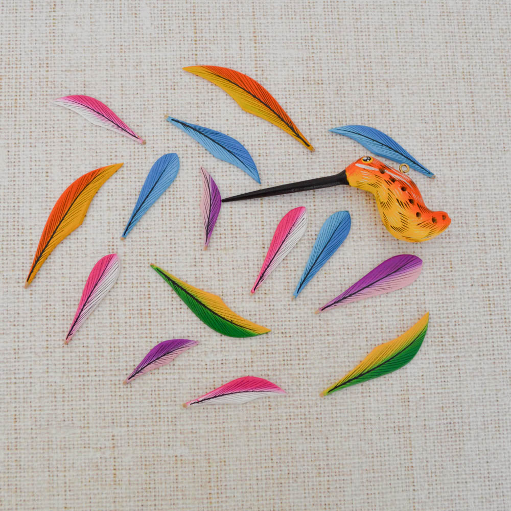 Hummingbird Alebrije Oaxacan Wood Carving