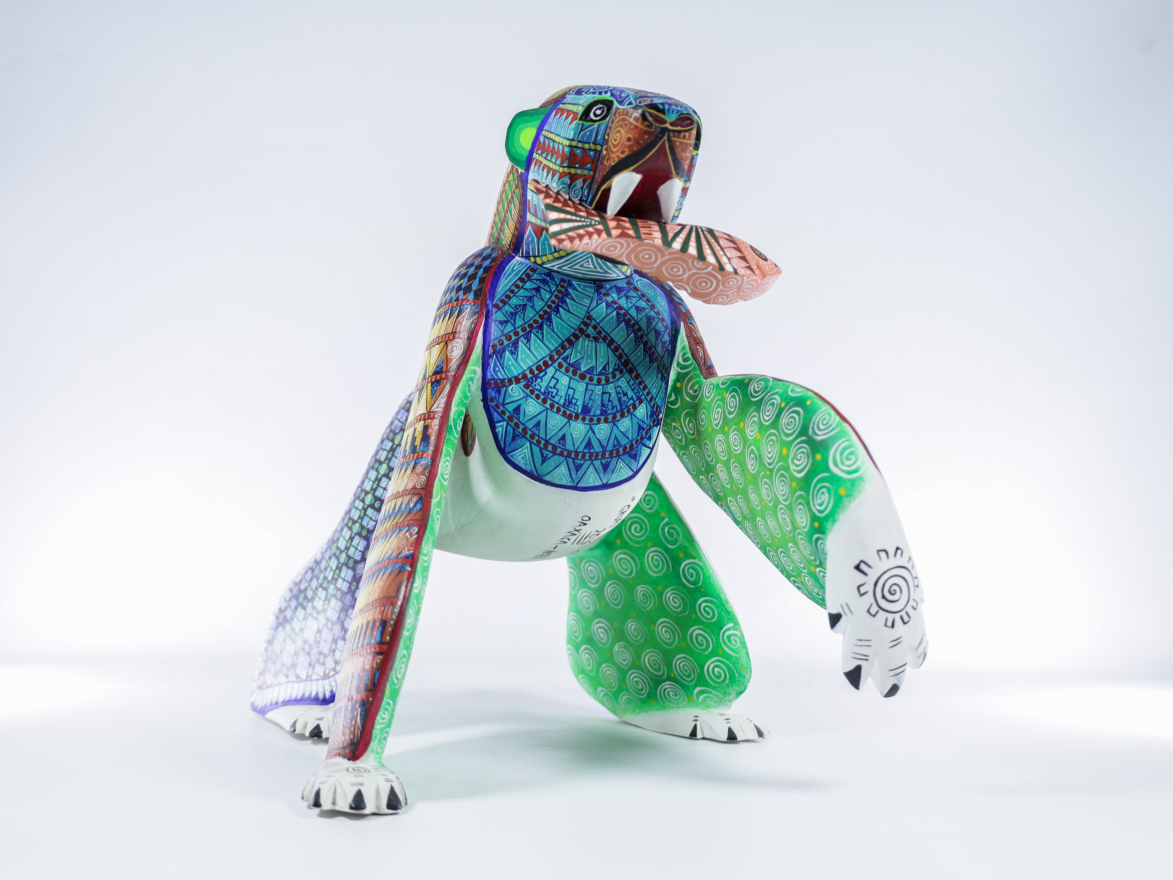 Polar Bear Alebrije Oaxacan Wood Carving