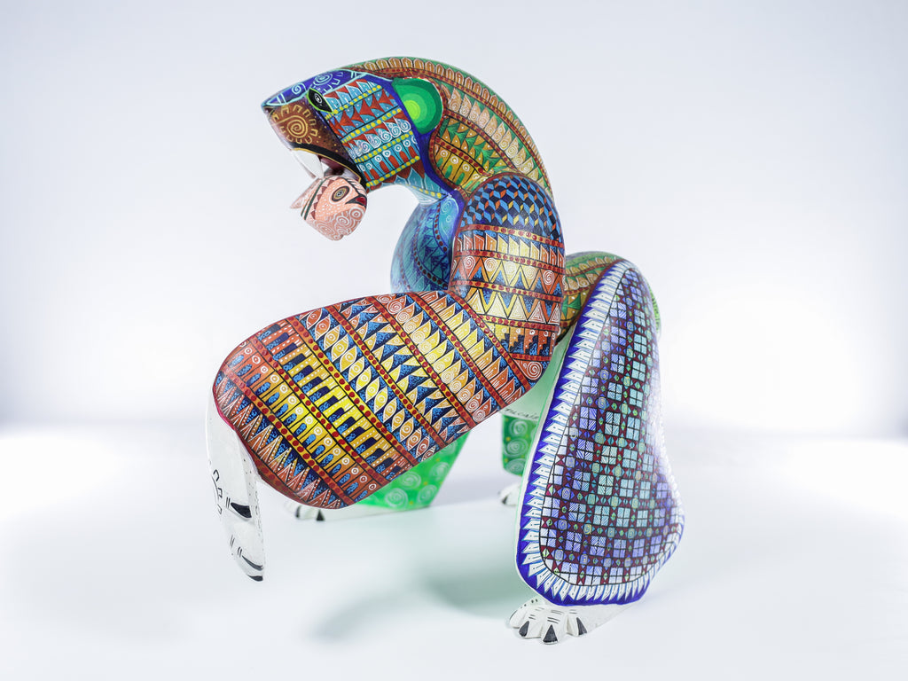 Polar Bear Alebrije Oaxacan Wood Carving