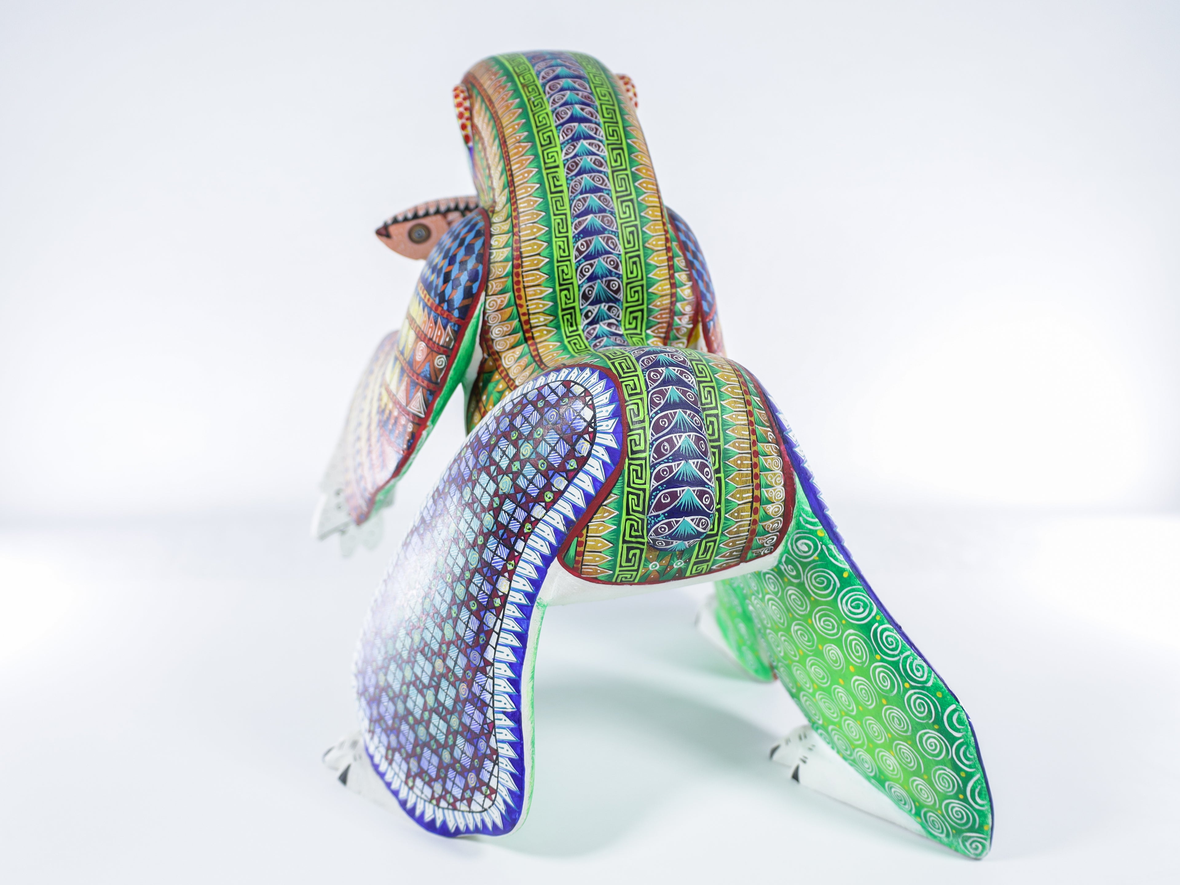 Polar Bear Alebrije Oaxacan Wood Carving