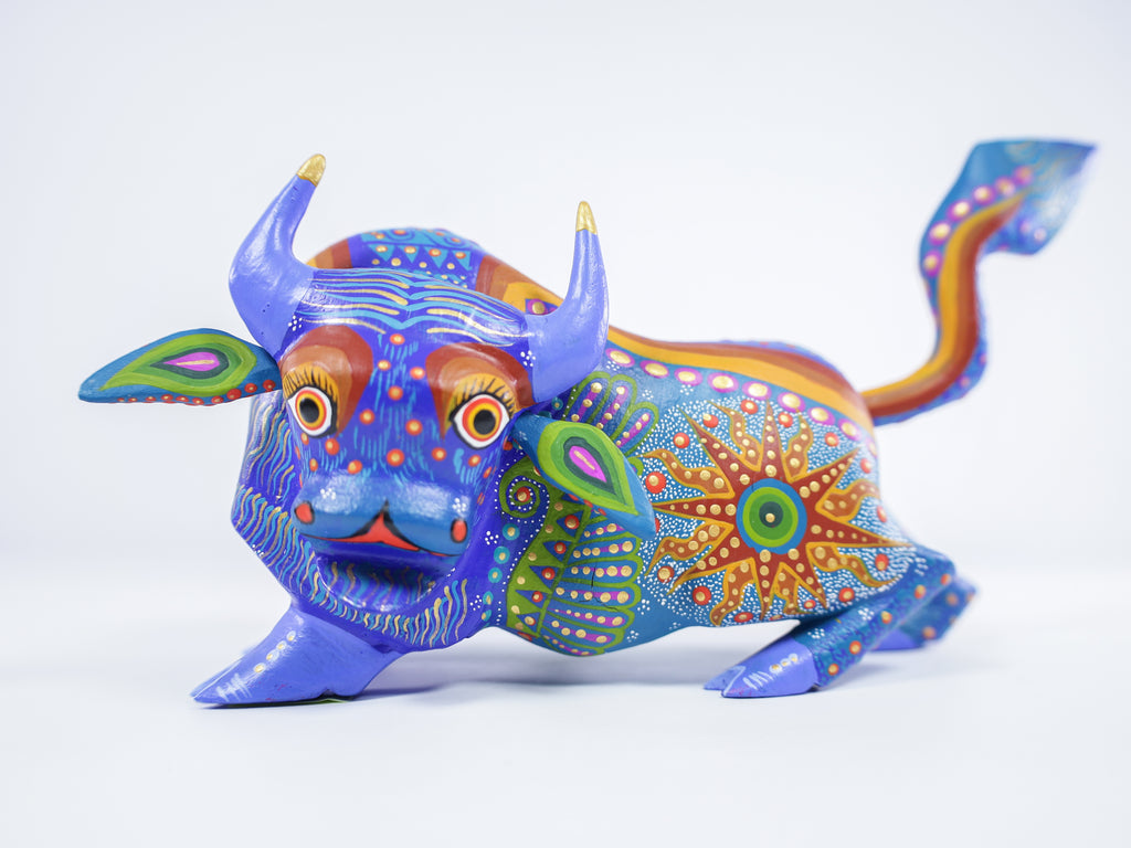 Bison Alebrije Oaxacan Wood Carving